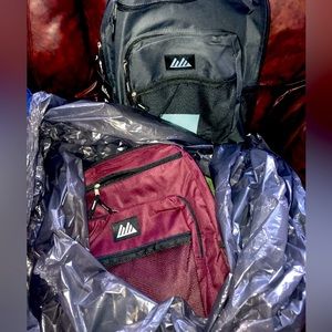 Backpacks with school supplies